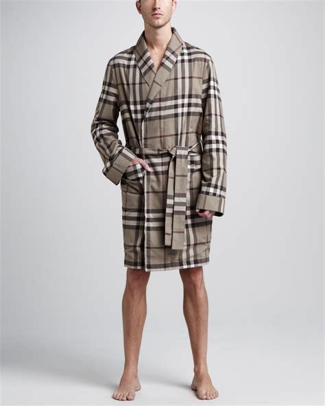 burberry robe mens|burberry flannel outfit men.